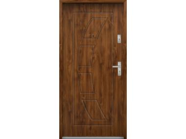 Zdjęcie: Drzwi wejściowe do mieszkań Bastion T-17 Dąb złoty 80 cm (NW) lewe ODR KR CENTER