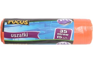 Zdjęcie: Worki na śmieci uszatki 35 L - 15 szt. PUCUŚ