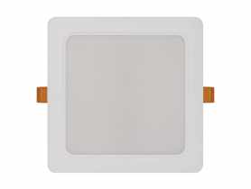 Panel LED wpuszczany Rubic, kwadrat, biały, 18W, naturalna biel EMOS