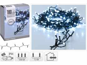 Łańcuch świetlny 13,5 m zimny biały 180 LED KOOPMAN