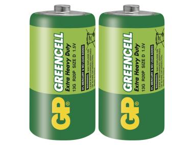 Zdjęcie: Bateria cynkowa GP GREENCELL D (R20) 2BL EMOS