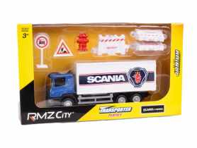 Model metalowy City 1:64 Scania Solówka Playset RMZ