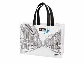 Torba na zakupy City Life 37x15x27 cm RAVI