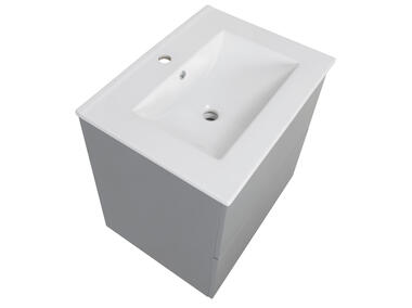 Zdjęcie: Szafka pod umywalkę 60 cm, 2 szuflady, szary, System c szary ASTOR