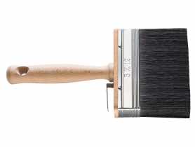 Pędzel Mini ławkowiec 3x10 cm Profi włosie czarne 3xgotowane HARDY SELECT