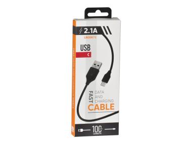 Zdjęcie: Kabel USB - USB typ C fast charging 1m LB0067C LIBOX