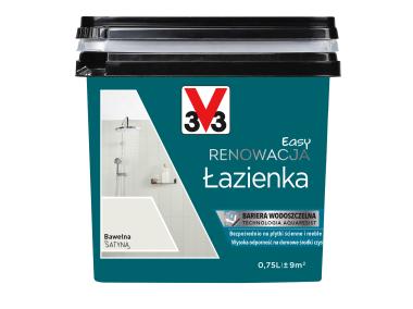 Zdjęcie: Farba renowacyjna Easy Renowacja Łazienka bawełna 0,75 L V33