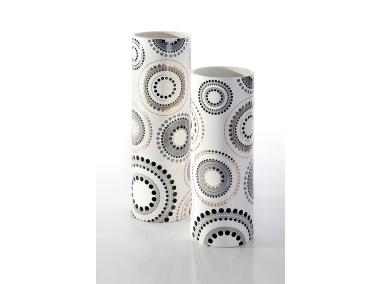 Zdjęcie: Wazon ceramiczny 14x14x44 cm EUROFIRANY