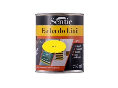 Zdjęcie: Farba do linii 750 ml żółta SENTIC