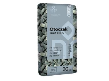 Zdjęcie: Otoczak granit zielony 20kg (20-40) SOBEX