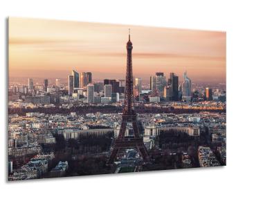 Zdjęcie: Obraz Glasspik Destination 80x120 cm Ex385 Eiffel Tower STYLER