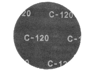 Zdjęcie: Siatka ścierna na rzep, 225 mm, K120, do szlifierki 59G260, 10 sztuk GRAPHITE