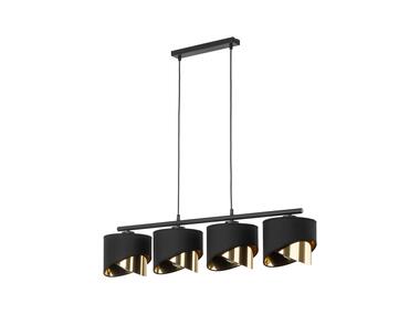 Zdjęcie: Lampa wisząca Grant 4 x E27 czarna listwa 4825 TK LIGHTING