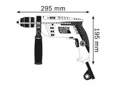 Zdjęcie: Wiertarka udarowa GSB 1600 RE 701 W BOSCH