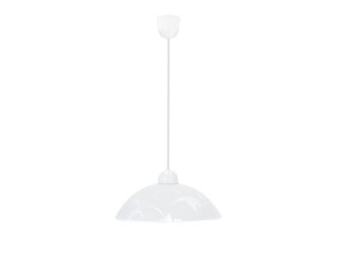 Zdjęcie: Lampa wisząca 1x60W E27 klosz biały z wzorem Mangano CANDELLUX