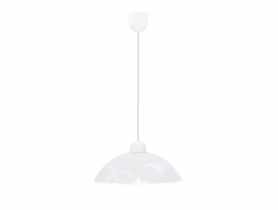 Lampa wisząca 1x60W E27 klosz biały z wzorem Mangano CANDELLUX