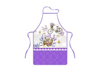 Zdjęcie: Fartuszek kuchenny Lavender II 50x76 cm 0117FS23 EUROMAT