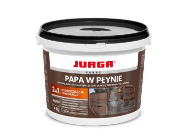 Zdjęcie: Papa w płynie brązowa 4 kg JURGA