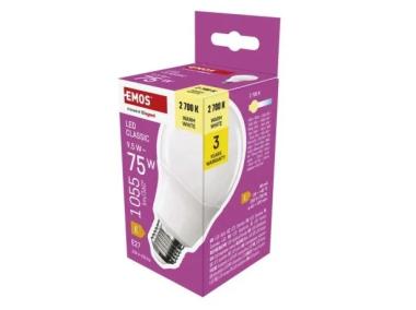 Zdjęcie: Żarówka LED Classic A60 E27 9,5 W (75 W) 1055 lm ciepła biel EMOS