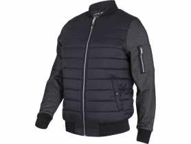 Bluza ocieplana Bomber czarna, 2XL, CE, LAHTI PRO