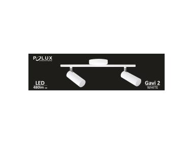 Zdjęcie: Lampa sufitowa LED Gavi 2x4.5W biała POLUX