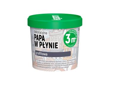 Zdjęcie: Dekoracyjna papa w płynie grafitowa Uv-715 1 L MEGARON