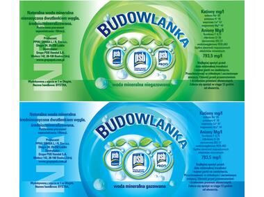 Zdjęcie: Woda gazowana Budowlanka 0,5 L PSB