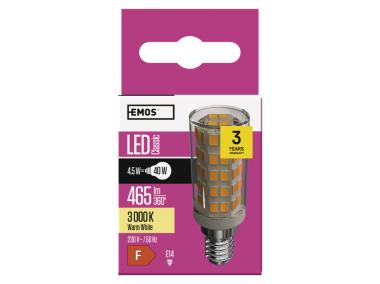 Zdjęcie: Żarówka LED do okapu Classic JC E14 4,5 W (40 W) 465 lm, ciepła biel EMOS