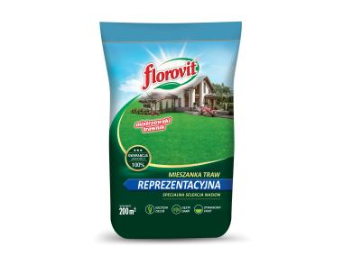 Zdjęcie: Mieszanka traw reprezentacyjna worek 5 kg FLOROVIT