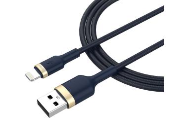 Zdjęcie: Kabel USB Lightning 1 m premium line VA0060 VAYOX