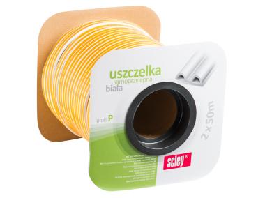 Zdjęcie: Uszczelka 2x50 m D brązowa 9x3-6 mm SCLEY