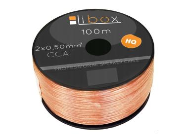 Zdjęcie: Kabel głośnikowy CCA 2x0,50 LB0005 LIBOX