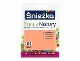 Tester koloru Barwy Natury soczysta morela 139 25 ml ŚNIEŻKA