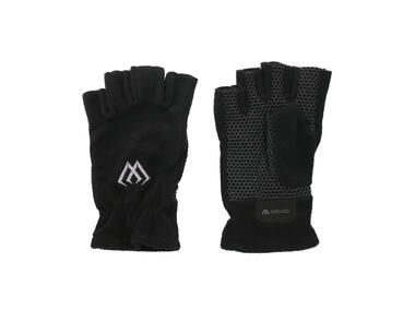 Zdjęcie: Rękawiczki polarowe bez palców rozmiar XL czarno-szare MIKADO