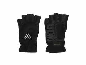 Rękawiczki polarowe bez palców rozmiar XL czarno-szare MIKADO