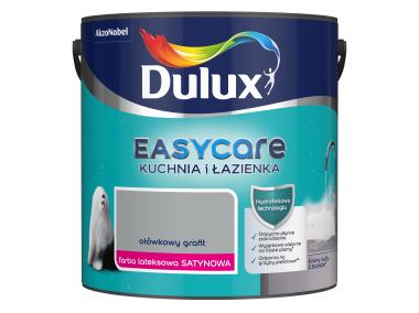 Zdjęcie: Farba lateksowa Easy Care Kuchnia&Łazienka ołówkowy grafit 2,5 L DULUX