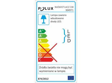 Zdjęcie: Projektor 30 W 120 stopni  IP65 czujnik BK POLUX