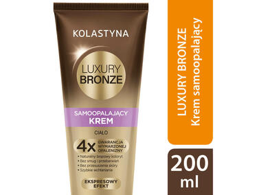 Zdjęcie: Krem do ciała samoopalający Luxury Bronze 0,2 L KOLASTYNA