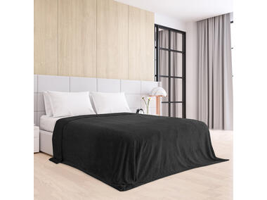 Zdjęcie: Koc Nessa black 70x150 cm AMELIA HOME