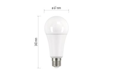 Zdjęcie: Żarówka LED Classic A67, E27, 17 W (120 W), 1900 lm, neutralna biel EMOS