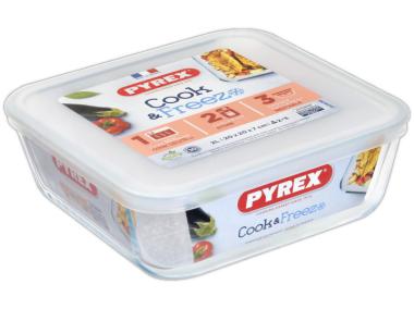 Zdjęcie: Pojemnik do żywności Cook&Freeze z plastikową pokrywką 2 L PYREX