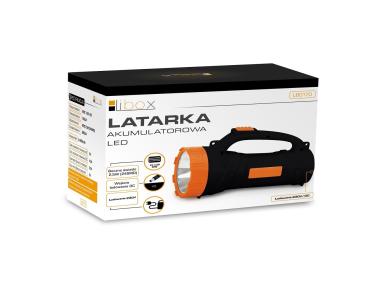 Zdjęcie: Latarka akumulatorowa LED 1,4 W ze światłem bocznym 2,5 W LB0170 LIBOX