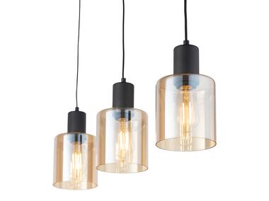 Zdjęcie: Lampa wisząca Sierra 3 x E27 bursztyn listwa 6658 TK LIGHTING