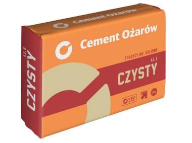 Zdjęcie: Cement Portlandzki Czysty CEM II 42,5 N 25 kg CEMENTOWNIA OŻARÓW