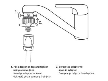 Zdjęcie: Zawór 2 x GW3/4" White Line BRADAS