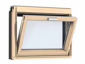 Okno kolankowe VFE 3066 drewniane otwierane uchylnie, 78x60 cm VELUX