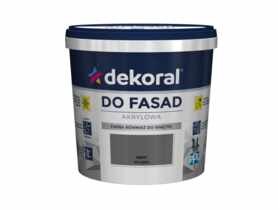 Farba fasadowa grafit 1 L Polinit DEKORAL