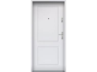 Zdjęcie: Drzwi wejściowe do mieszkań Bastion S-91 Biały 80 cm lewe ODO KR CENTER