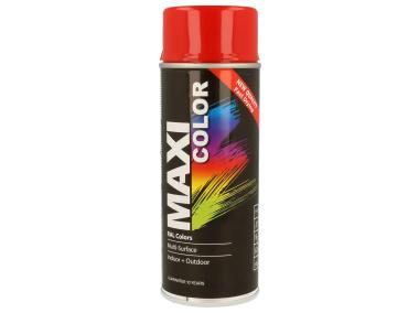 Zdjęcie: Farba w sprayu Maxi Color czerwony połysk EUROPEAN AEROSOLS