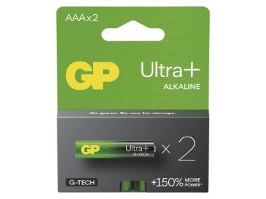 Zdjęcie: Bateria alkaliczna GP Ultra Plus AAA (LR03) 2PP EMOS